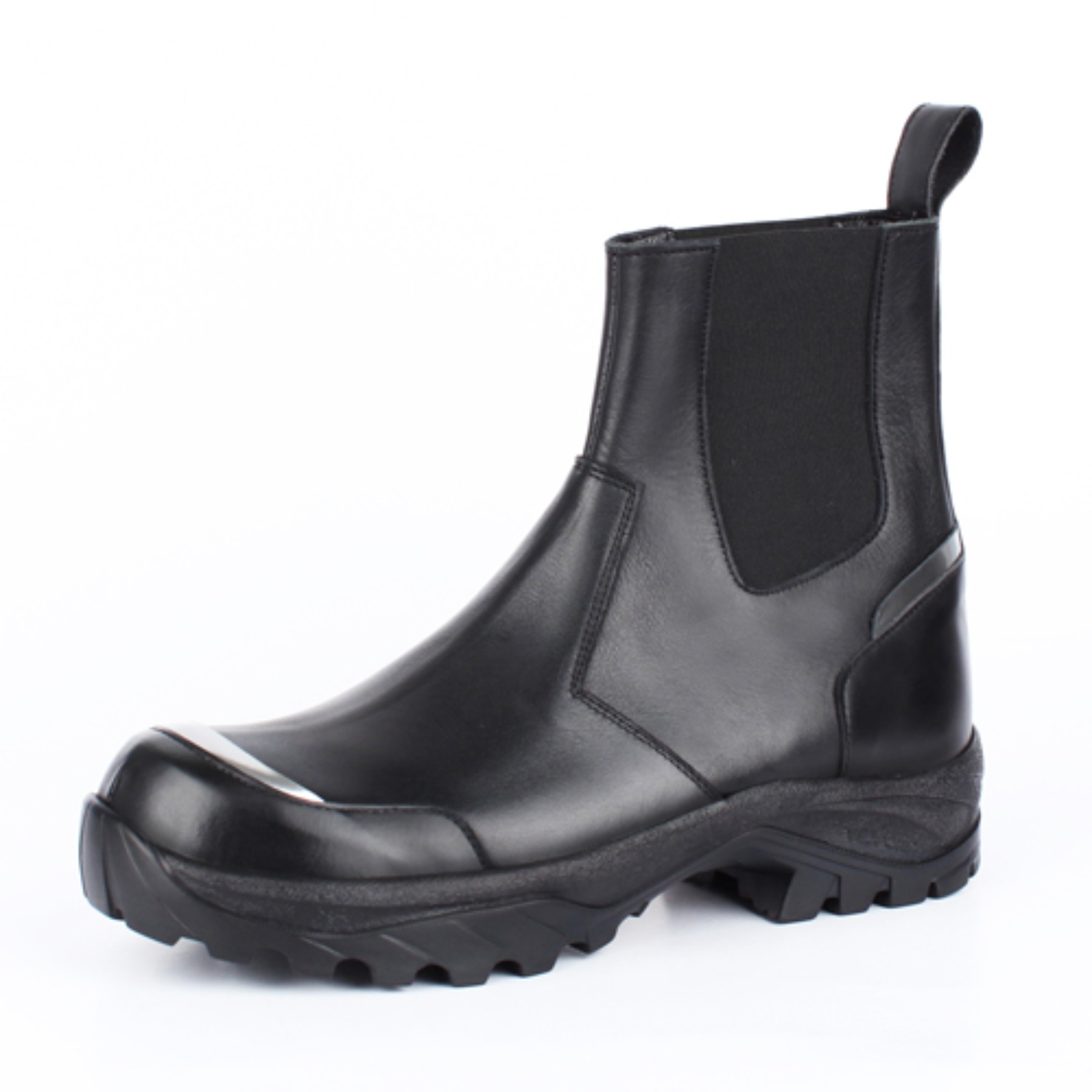 [30% sale]DAVID STONE INFINITY CHELSEA BOOTS (silver)